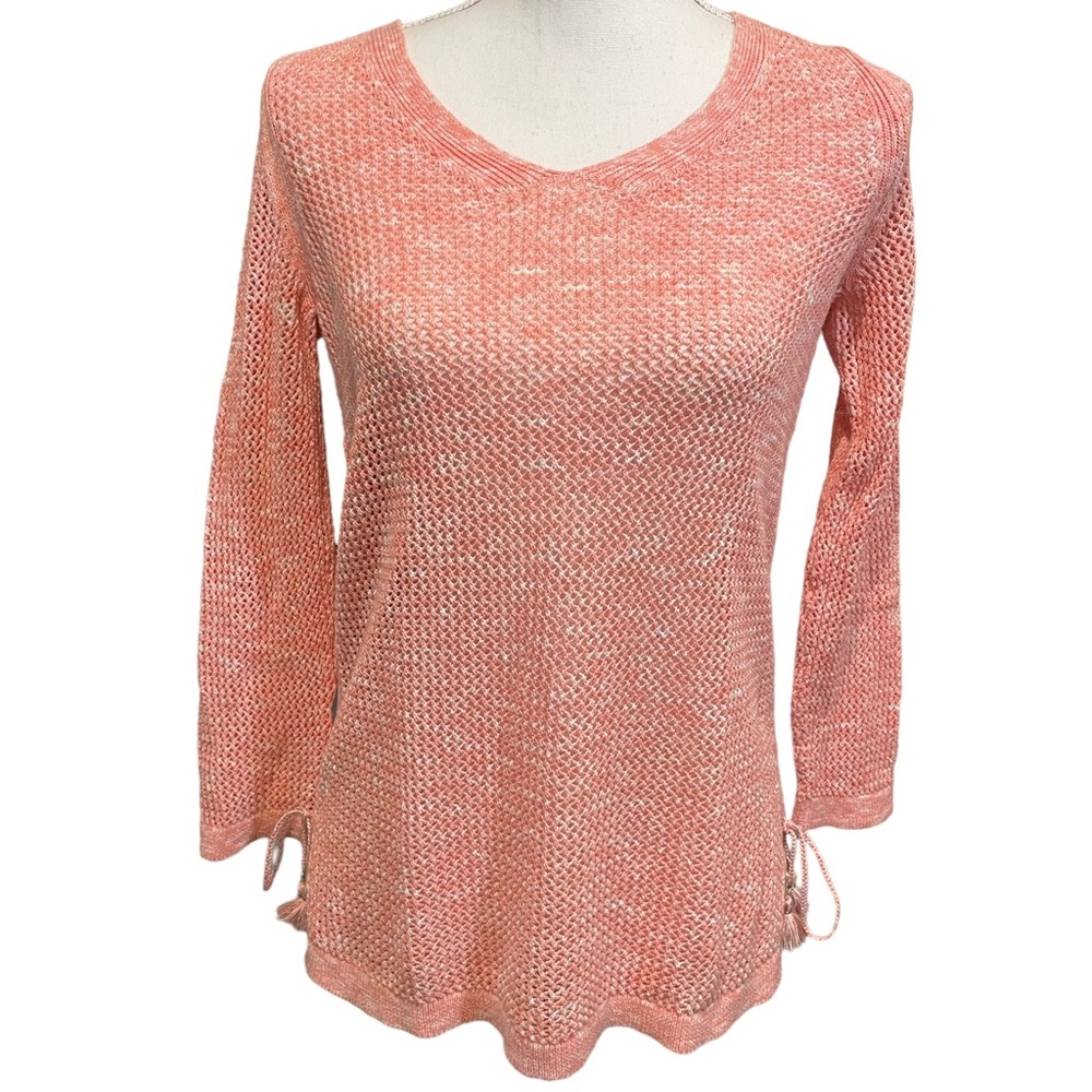Talbots Lightweight Waffle Knit Sweater.  Size XS